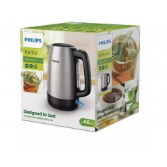 Philips HD9350/90 Daily Collection Βραστήρας 1.7lt 2200W Ασημί